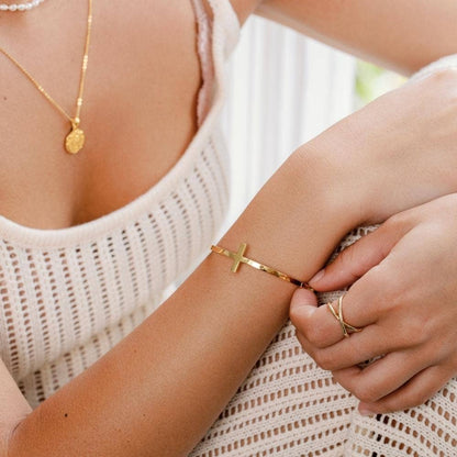 The Cross Bracelet - Waterproof Faith Based Jewelry