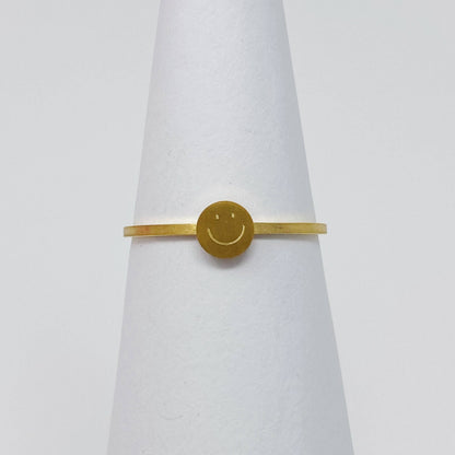 Tiny Disc Stackable Ring