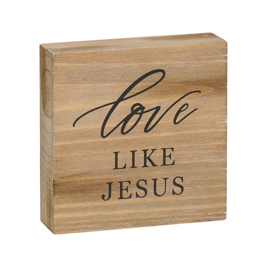 Love Like Jesus Block