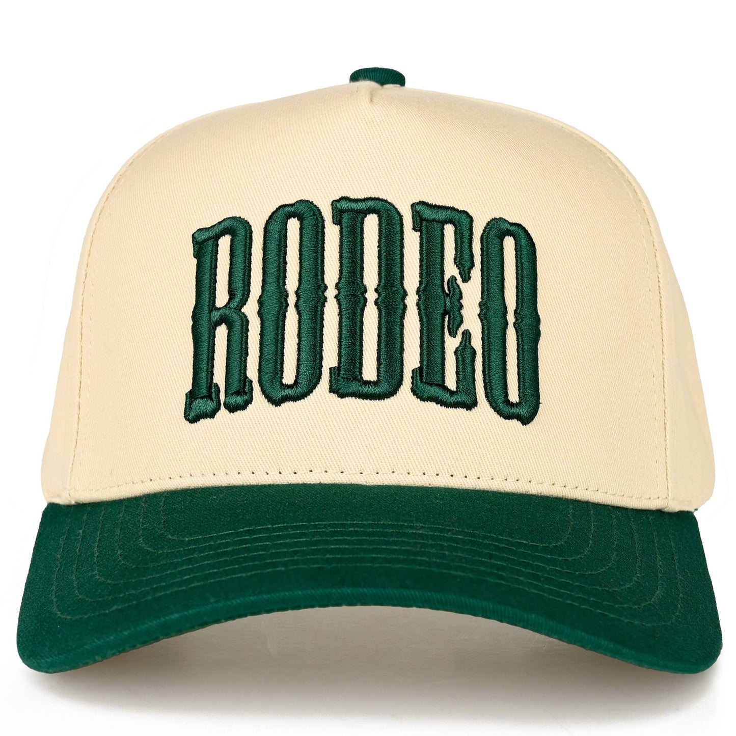 C.C RODEO Letter Embroidered Snapback Trucker Hat