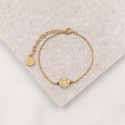 Breathe Benedictine Chain Bracelet