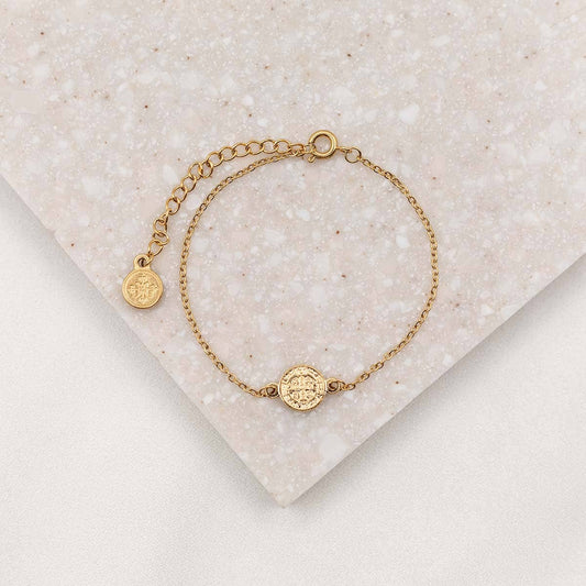 Breathe Benedictine Chain Bracelet
