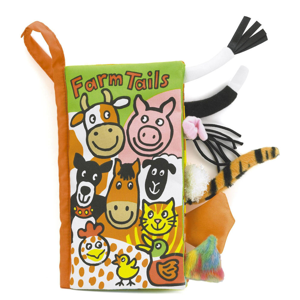 Farm Tails Activity Jellycat Book