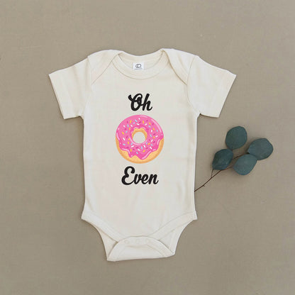 Oh Donut Even Organic Baby Onesie