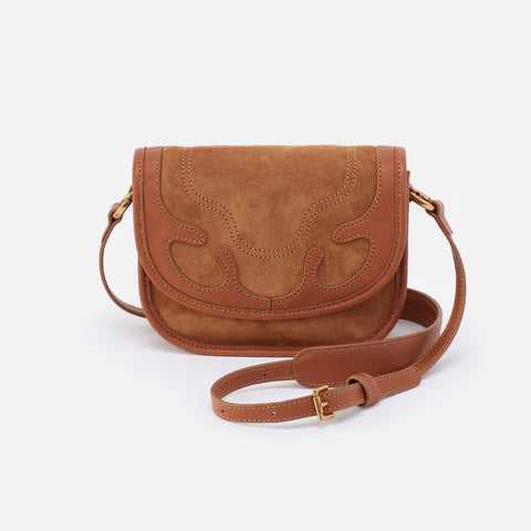 Kiva Small Crossbody in Oak Barrel