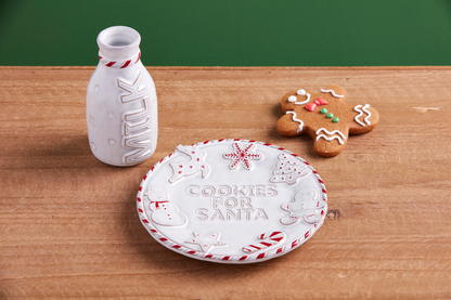 Santa's Milk & Cookies Set