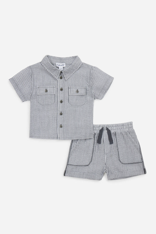 Rider The Wave Button Down Set
