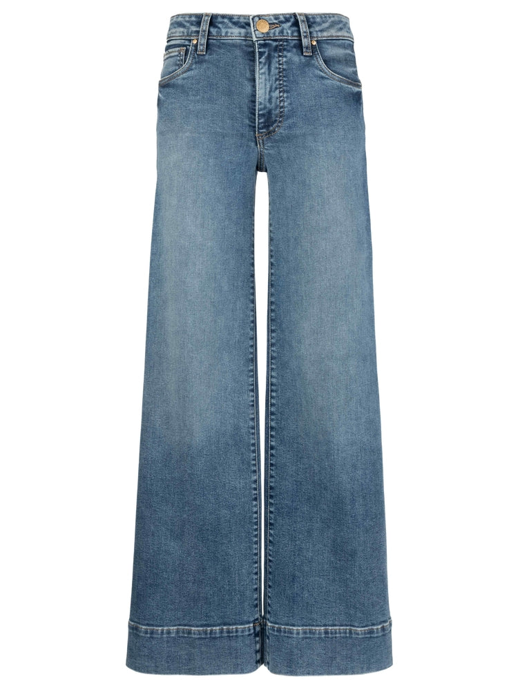 MAYA HIGH RISE FAB AB WIDE LEGS BCK DARTS WID HEM
