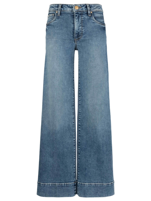 MAYA HIGH RISE FAB AB WIDE LEGS BCK DARTS WID HEM
