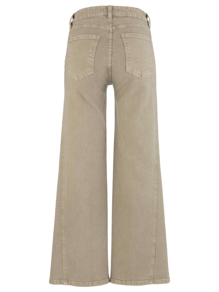 Meg High Rise Wide Leg Side Panel