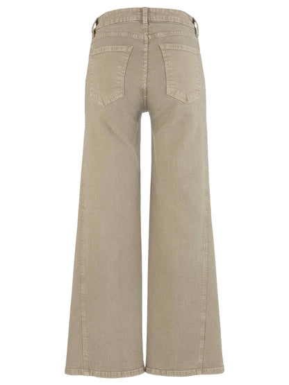 Meg High Rise Wide Leg Side Panel