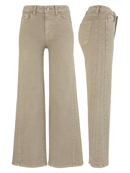 Meg High Rise Wide Leg Side Panel