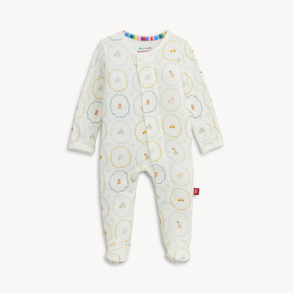 Nursery Magic Cream Modal Footie