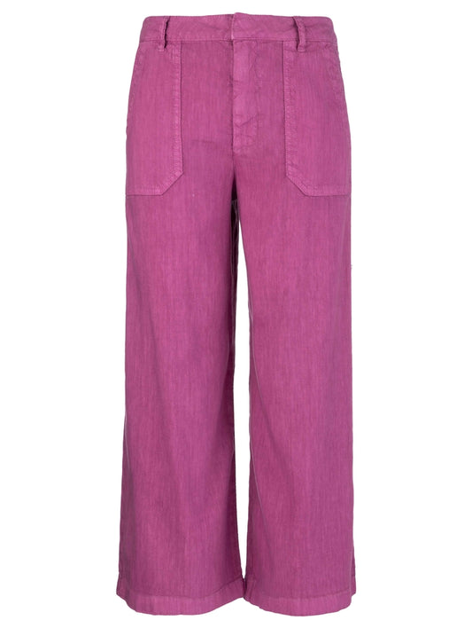 TOPAZ HIGH RISE WIDE LEG PANT W/PORKCHOP POCKETS
