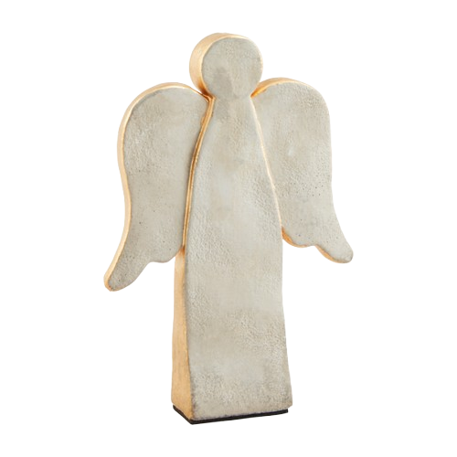 Gold Concrete Angel - Small