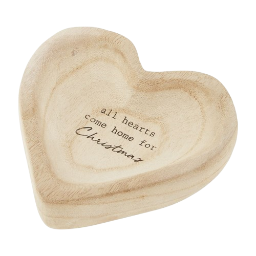 Christmas Heart Trinket Dish