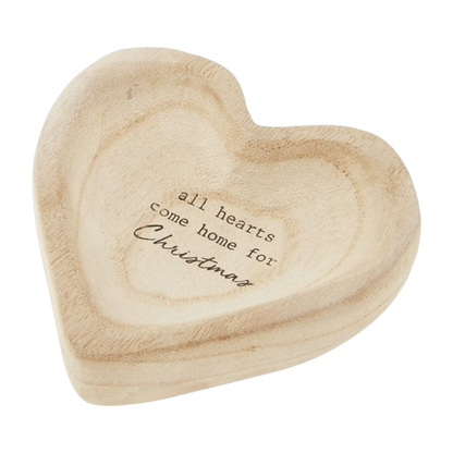 Christmas Heart Trinket Dish