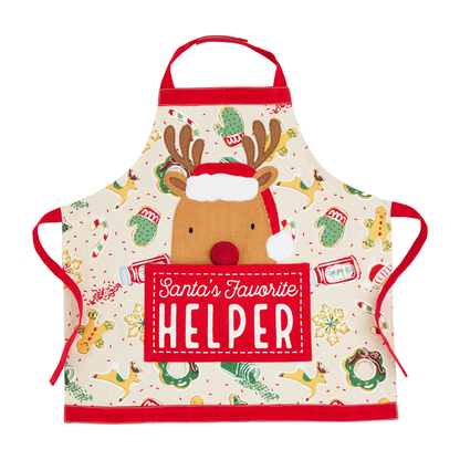 Reindeer Light-Up Apron